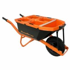 Pro88 Wheelbarrow Kit Orange/Black 88L 180Kg Capacity -OUTSUNNY Sales Store pro88 kit a
