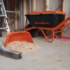 Pro88 Wheelbarrow Kit Orange/Black 88L 180Kg Capacity -OUTSUNNY Sales Store pro88 kit j