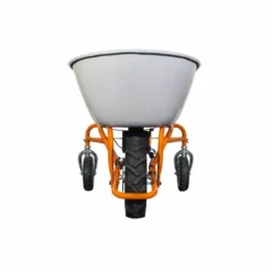 Sherpa Battery Powered Cordless Wheelbarrow Orange Steel 24V 10Ah 150Kg Capacity -OUTSUNNY Sales Store spb 500 front ws