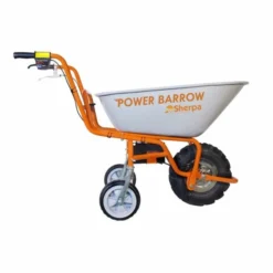 Sherpa Battery Powered Cordless Wheelbarrow Orange Steel 24V 10Ah 150Kg Capacity -OUTSUNNY Sales Store spb 500 side ws