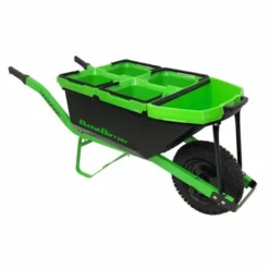 Urban88 Wheelbarrow Kit Green/Black 88L 150Kg Capacity -OUTSUNNY Sales Store urban88 kit a