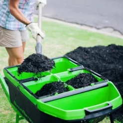 Urban88 Wheelbarrow Kit Green/Black 88L 150Kg Capacity -OUTSUNNY Sales Store urban88 kit i