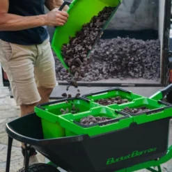 Urban88 Wheelbarrow Kit Green/Black 88L 150Kg Capacity