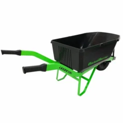Urban88 Wheelbarrow Green/Black 88L150Kg Capacity -OUTSUNNY Sales Store urban88 wheelbarrow c
