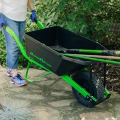 Urban88 Wheelbarrow Green/Black 88L150Kg Capacity